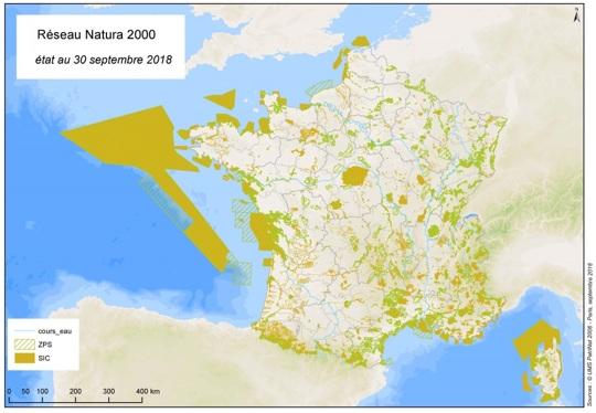 Le réseau Natura2000 en France